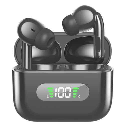 Ciciloud Bluetooth Kopfhörer, Kopfhörer Kabellos Bluetooth 5.3 In Ear Kopfhörer mit Hi-FI Stereoton und HD mic, IP7 Wasserdicht Ohrhörer, Touch Control Wireless Ohrhörer von Ciciloud