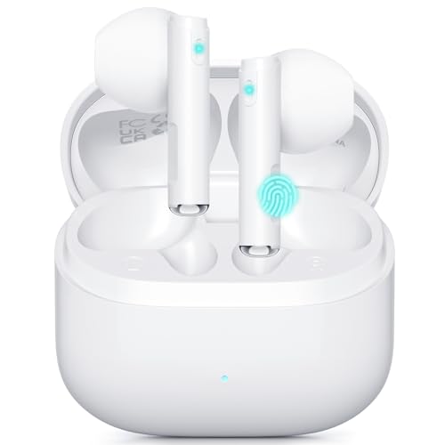 Ciciloud Bluetooth Kopfhörer, Kopfhörer Kabellos Bluetooth 5.3 In Ear Kopfhörer mit Hi-FI Stereoton und HD mic, IP7 Wasserdicht Ohrhörer, 46 Stunden Wiedergabe Ciciloud Bluetooth Kopfhörer, Kopfhörer Kabellos Bluetooth 5.3 In Ear Kopfhörer mit Hi-FI Stereoton und HD mic, IP7 Wasserdicht Ohrhörer, 46 Stunden Wiedergabe von Ciciloud