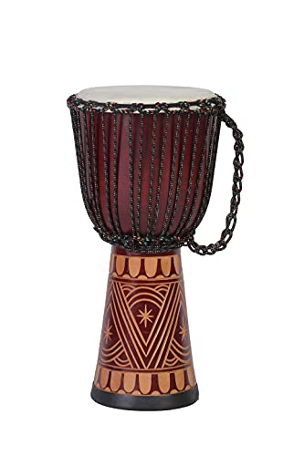 40cm Profi Djembe Trommel Bongo Darbuka Afrika Style Holztrommel Guter Klang von Ciffre