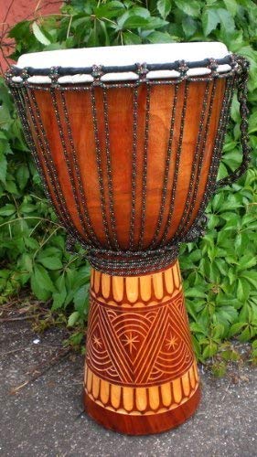 50cm Profi Djembe Trommel Bongo Darbuka Afrika Style Holztrommel Guter Klang von Ciffre
