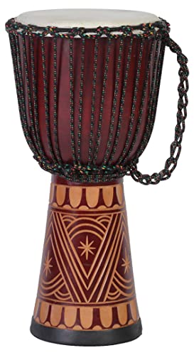 60cm Profi Djembe Trommel Bongo Darbuka Afrika Style Holztrommel Guter Klang von Ciffre
