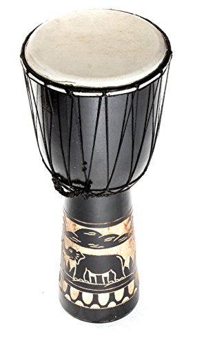 70cm Djembe Trommel Bongo Holztrommel Drum Darbuka Guter Klang Elefant Geschnitzt 70cm Djembe Trommel Bongo Holztrommel Drum Darbuka Guter Klang Elefant Geschnitzt von Ciffre