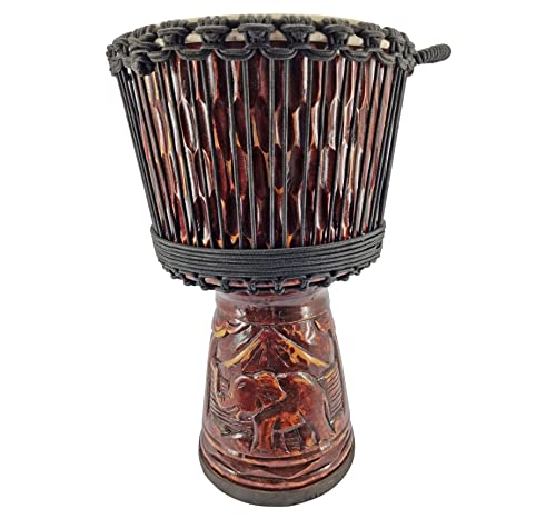 Große Trommel Djembe Darbuka Bongo Premium Elefant Sehr guter Klang 60cm U4 Große Trommel Djembe Darbuka Bongo Premium Elefant Sehr guter Klang 60cm U4 von Ciffre