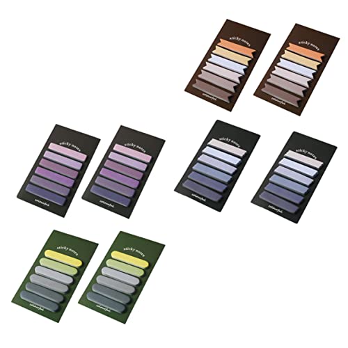 8 Sets Memo Notes Notizblöcke Leicht Kompakt Fürs Büro Verschiedene Farben 8 Sets Memo Notes Notizblöcke Leicht Kompakt Fürs Büro Verschiedene Farben von Ciieeo