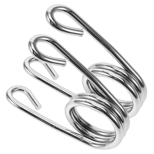 Ciieeo 1 Paar Frühlings -Einzelsitzzubehör Solo-Sitzfedern Universal- Motorrad Sitzbefestigungsfedern Sattelsitzhalterung Montagefedern für Solositze Zinklegierung Silver Ciieeo 1 Paar Frühlings -Einzelsitzzubehör Solo-Sitzfedern Universal- Motorrad Sitzbefestigungsfedern Sattelsitzhalterung Montagefedern für Solositze Zinklegierung Silver von Ciieeo