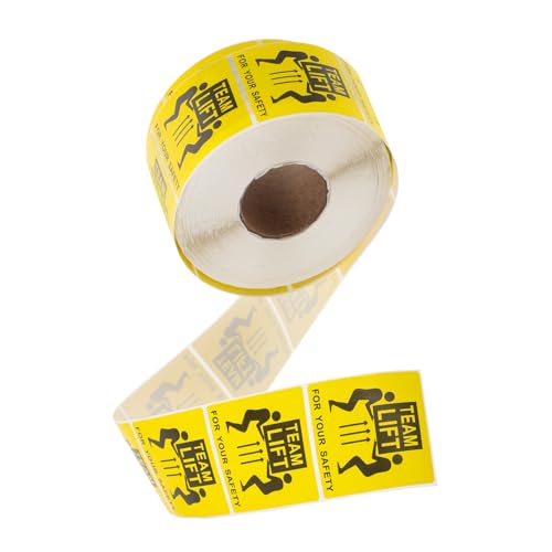 Ciieeo 1 Rolle Schweres Warnlabel Team-Lift-Etikett für schwere Pakete Schlüsselanhänger mit Etiketten Aufkleber Schwerer Team-Lift-Label Team-Lift-Versandetikett Ciieeo 1 Rolle Schweres Warnlabel Team-Lift-Etikett für schwere Pakete Schlüsselanhänger mit Etiketten Aufkleber Schwerer Team-Lift-Label Team-Lift-Versandetikett von Ciieeo