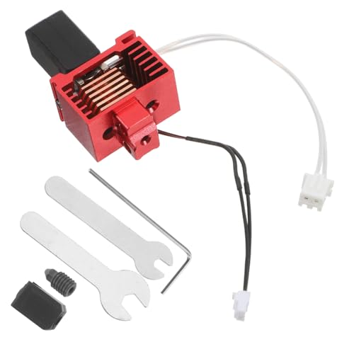 Ciieeo 1 Set 3D Drucker Hotend Hotend Spider Hotend Kit Hotend Düsensatz Druckerdüse Hotend Kit Zusammengebautes Hotend Original Hotend Kit Hotend Halterung Otends Rotes Aluminium von Ciieeo