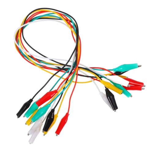 Ciieeo 10 Stück Krokodilklemmen Messleitungen Überbrückungsdrähte Elektrokabel Metalldraht Krokodilklemme Kopfhörer Krokodilklemme Stromversorgungskabel Kfz Elektrische Ciieeo 10 Stück Krokodilklemmen Messleitungen Überbrückungsdrähte Elektrokabel Metalldraht Krokodilklemme Kopfhörer Krokodilklemme Stromversorgungskabel Kfz Elektrische von Ciieeo