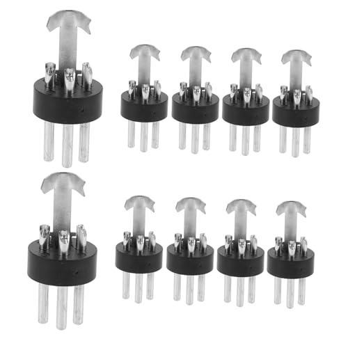 Ciieeo 10 Stück XLR-Zubehör Patch verdrahtet für Buchse Stecker männlich Lautsprecheranschlüsse XLR- Mikrofon-Audio-Adapter Plastik Black Ciieeo 10 Stück XLR-Zubehör Patch verdrahtet für Buchse Stecker männlich Lautsprecheranschlüsse XLR- Mikrofon-Audio-Adapter Plastik Black von Ciieeo