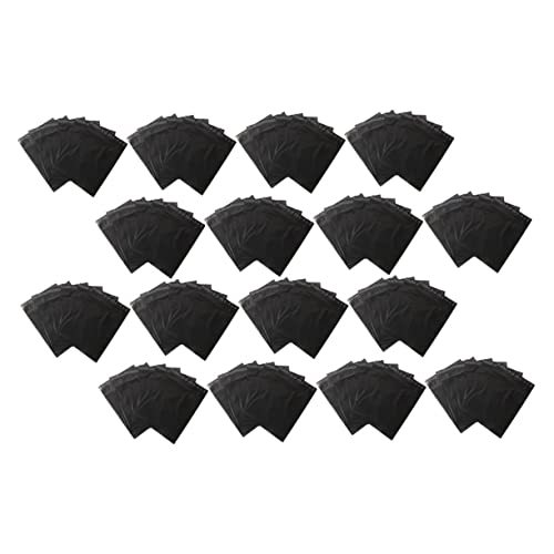 Ciieeo 100 Stück Kurierbeutel Reißfest Postversand Zustellung Versiegelungsbeutel Kleidungsverpackungsbeutel Schwarze Umschläge Luftpolsterumschläge Verdickte Kleidung von Ciieeo
