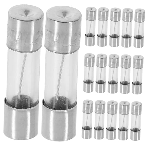 Ciieeo 100 Stück Sicherungsrohr Aus Glas Mini-sicherungen Material Im Freien Automobil Schmelzbar Sicherungen Für Weihnachtsbeleuchtung Kfz-sicherungen Kupfer Silver Ciieeo 100 Stück Sicherungsrohr Aus Glas Mini-sicherungen Material Im Freien Automobil Schmelzbar Sicherungen Für Weihnachtsbeleuchtung Kfz-sicherungen Kupfer Silver von Ciieeo