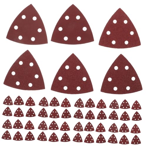 Ciieeo 120 Stück Dreieck Schleifpapier Metallschleifen Schleifpapier Mit Hoher Körnung Schleifpapier Für Wandreparatur Schleifpapier Für Elektrische Schleifmaschinen Schleifpapier von Ciieeo