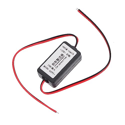 Ciieeo 12V Tragbarer Gleichrichter für Fahrzeugkamera mit Kondensatorfilter Stabile Dc Stromversorgung für Rückfahrkamera Langlebig und Zuverlässig für Autozubehör von Ciieeo