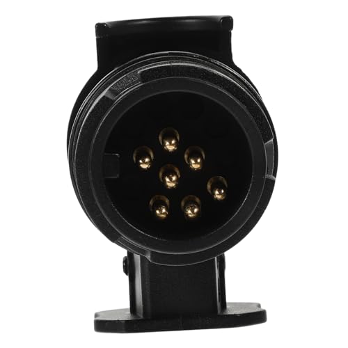 Ciieeo 13 Anhängersteckdosenkombination Reiseadapter Adapter Pin Anhängerkupplung Konverter Stecker Anhänger Elektrischer Schwarz Kupfer Ciieeo 13 Anhängersteckdosenkombination Reiseadapter Adapter Pin Anhängerkupplung Konverter Stecker Anhänger Elektrischer Schwarz Kupfer von Ciieeo