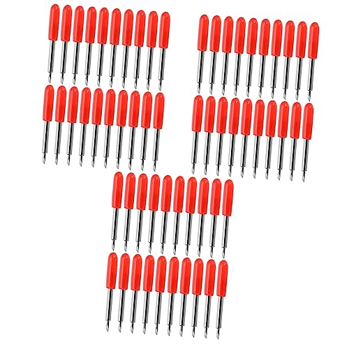 Ciieeo 150 STK Beschriftungsmesser Für Transferfolie Plottermaschinenklinge Plotter-ersatzklingen Vinylschneider Vinyl-schneidmesser Schneideplotter Schneidemaschine Wolfram Stahl Ciieeo 150 STK Beschriftungsmesser Für Transferfolie Plottermaschinenklinge Plotter-ersatzklingen Vinylschneider Vinyl-schneidmesser Schneideplotter Schneidemaschine Wolfram Stahl von Ciieeo