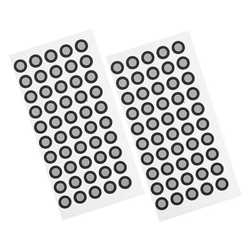 Ciieeo 2 Blätter Reflektierende Markierungen Marker/Punkte Referenz reflektierendes Band Scannen von Reflexionsmarkern 3D-Scanner-Markierungspunkte das Haustier Black Ciieeo 2 Blätter Reflektierende Markierungen Marker/Punkte Referenz reflektierendes Band Scannen von Reflexionsmarkern 3D-Scanner-Markierungspunkte das Haustier Black von Ciieeo