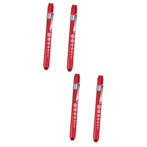Ciieeo 2 Sätze Medizinische Taschenlampe Led Stirnlampe Wiederaufladbar Handstiftlicht Stillstift Licht Krankenschwester Stift Licht Stiftlichter Aluminiumlegierung Rot 2 Stück * 2 Ciieeo 2 Sätze Medizinische Taschenlampe Led Stirnlampe Wiederaufladbar Handstiftlicht Stillstift Licht Krankenschwester Stift Licht Stiftlichter Aluminiumlegierung Rot 2 Stück * 2 von Ciieeo