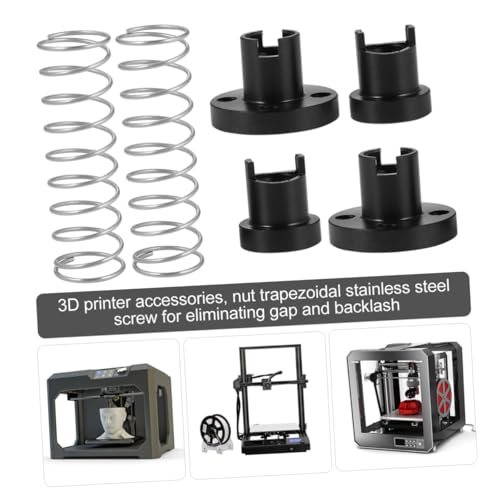 Ciieeo 2 Stück Druckerzubehör Kupfermutter führen Extrusion Schrauben Bausatz 3d drucker zubehör Leitspindel für 3d-drucker T8 Leitspindel Nüsse für 3D-Drucker pom Schwarz Ciieeo 2 Stück Druckerzubehör Kupfermutter führen Extrusion Schrauben Bausatz 3d drucker zubehör Leitspindel für 3d-drucker T8 Leitspindel Nüsse für 3D-Drucker pom Schwarz von Ciieeo