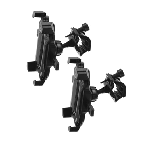 Ciieeo 2 Stück Motorrad telefonhalter Halterung für Fahrradtelefone Handyhalterung für Motorradlenker Telefonhalter für ATV Handyhalter für Motorradlenker Motorrad-Handyhalter Abs Schwarz Ciieeo 2 Stück Motorrad telefonhalter Halterung für Fahrradtelefone Handyhalterung für Motorradlenker Telefonhalter für ATV Handyhalter für Motorradlenker Motorrad-Handyhalter Abs Schwarz von Ciieeo