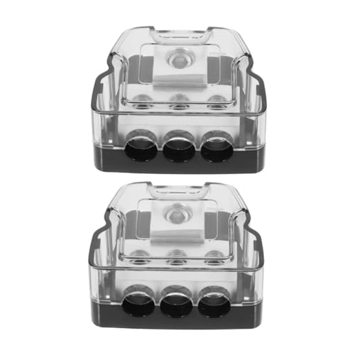 Ciieeo 2 Stück Splitter Splitter Box Splitter für Car-Audio Verstärker-Stromverteilerblock Stromkabel-Verteilerblock Verteiler-Verbindungsblöcke Car-Audio-Splitter Plastik Ciieeo 2 Stück Splitter Splitter Box Splitter für Car-Audio Verstärker-Stromverteilerblock Stromkabel-Verteilerblock Verteiler-Verbindungsblöcke Car-Audio-Splitter Plastik von Ciieeo