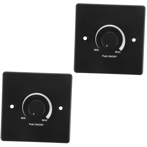 Ciieeo 2 Stück Wohnmobil Lichtschalter Schwach Dimmer Schreibtischlampe 12v Dimmschalter Stk Schwarz Ciieeo 2 Stück Wohnmobil Lichtschalter Schwach Dimmer Schreibtischlampe 12v Dimmschalter Stk Schwarz von Ciieeo