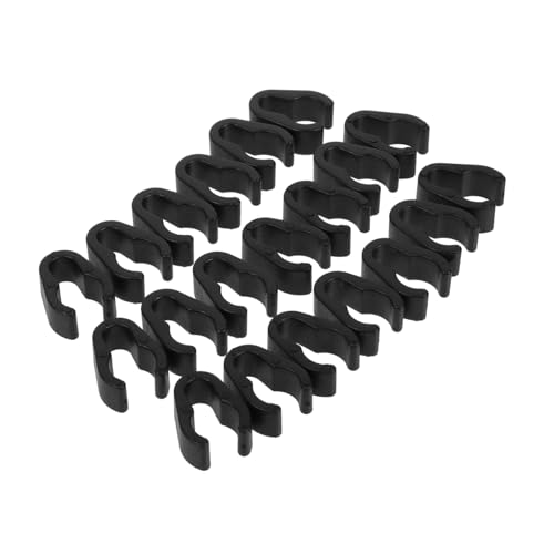 Ciieeo 20 Stück Mikrofonhalterungszubehör zubehör für mikrofonständer Kabelclips für Mikrofonstative Mikrofonclips für Stative Zubehör für Mikrofone Plastik Black Ciieeo 20 Stück Mikrofonhalterungszubehör zubehör für mikrofonständer Kabelclips für Mikrofonstative Mikrofonclips für Stative Zubehör für Mikrofone Plastik Black von Ciieeo