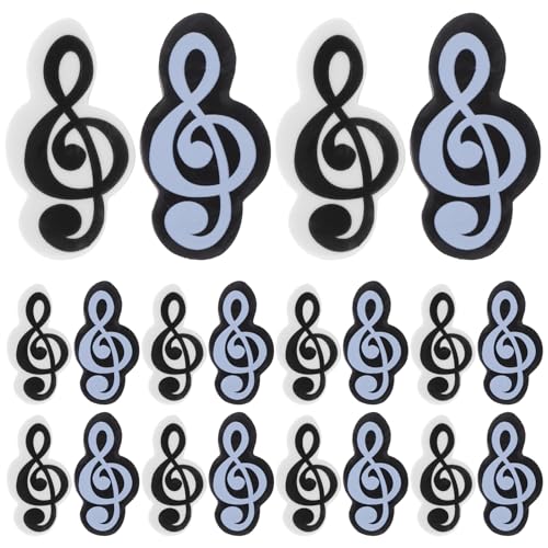 Ciieeo 20 Stück Radiergummis Mit Musiksymbolen Niedliche Radiergummis In Form Von Musiknoten Radiergummis Mit Musikmotiv Für Notizen Im Klassenzimmer Ciieeo 20 Stück Radiergummis Mit Musiksymbolen Niedliche Radiergummis In Form Von Musiknoten Radiergummis Mit Musikmotiv Für Notizen Im Klassenzimmer von Ciieeo