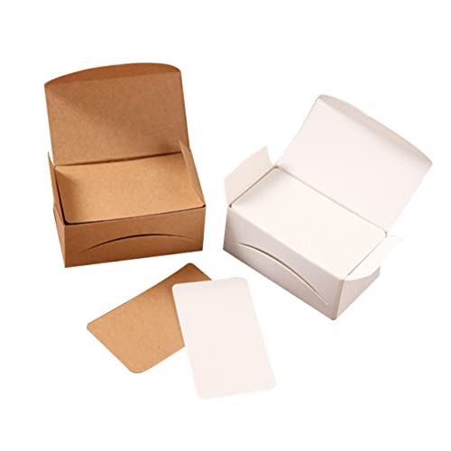 Ciieeo Nachrichtenmarkierungskarten Kraft Grußkarte Kraft Blankokarten Notizblöcke Für Scrapbook 100 Weiße Karten Ciieeo Nachrichtenmarkierungskarten Kraft Grußkarte Kraft Blankokarten Notizblöcke Für Scrapbook 100 Weiße Karten von Ciieeo