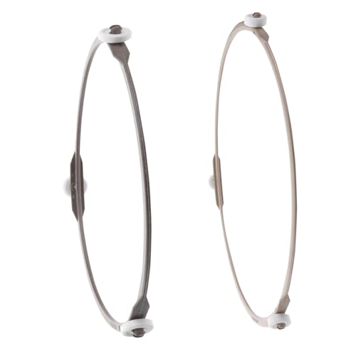 Ciieeo 2 Stücke Mikrowelle Glas Drehteller Ringe Ofen Für Mikrowelle Drehteller Ciieeo 2 Stücke Mikrowelle Glas Drehteller Ringe Ofen Für Mikrowelle Drehteller von Ciieeo
