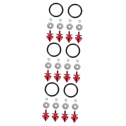 Ciieeo 3 Sätze Ergonomisch Gestaltete Spikes Zum Schutz Der Hinteren Stoßstange Automodifikation – Kollisionsspikes Stoßstangenzubehör Aus Aluminium Eloxiertes Finish von Ciieeo