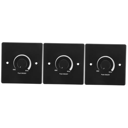 Ciieeo 3 Stück Wohnmobil Lichtschalter Schwach Dimmer Schreibtischlampe 12v Dimmschalter Schwarz Stk Ciieeo 3 Stück Wohnmobil Lichtschalter Schwach Dimmer Schreibtischlampe 12v Dimmschalter Schwarz Stk von Ciieeo