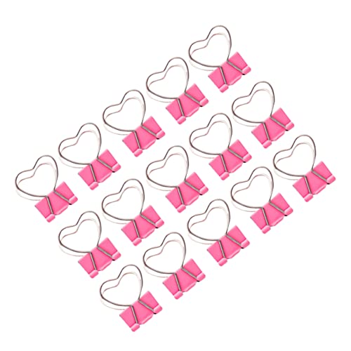Ciieeo 30st Farbige Binderclips Mini-bindeklammern Kleine Heftklammern Buchmarker Aus Metall Dekorative Büroklammern Metall-fold-Back-Clips Herz-Binder-Clip Groß Schmücken Kind Ciieeo 30st Farbige Binderclips Mini-bindeklammern Kleine Heftklammern Buchmarker Aus Metall Dekorative Büroklammern Metall-fold-Back-Clips Herz-Binder-Clip Groß Schmücken Kind von Ciieeo