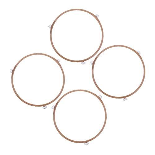 Ciieeo 4 Stück Ständer für Mikrowellenherde Mikrowellen-Plattenspieler-Ring Ofenblech Ofenzubehör Mikrowellen-Tablett-Ring Glas Halterung Scrollrad Drehscheibe rotieren Base Ciieeo 4 Stück Ständer für Mikrowellenherde Mikrowellen-Plattenspieler-Ring Ofenblech Ofenzubehör Mikrowellen-Tablett-Ring Glas Halterung Scrollrad Drehscheibe rotieren Base von Ciieeo