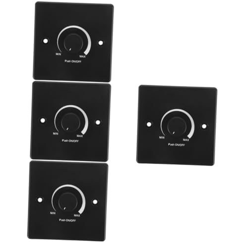 Ciieeo 4 Stück Wohnmobil Lichtschalter Dimmer schwach schreibtischlampe 12V Dimmschalter Stk Schwarz Ciieeo 4 Stück Wohnmobil Lichtschalter Dimmer schwach schreibtischlampe 12V Dimmschalter Stk Schwarz von Ciieeo