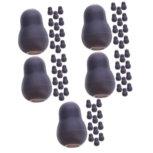 Ciieeo 5 Sätze Ohrstöpsel Membran Ohrstöpsel Zum Schlafen Ohrhörer Tipps Zubehör Ohrenspitzen Ersatz Für Stethoskope Teile Ohrstöpsel Für Ohrspitze Pvc Grau 10 Paare * 5 von Ciieeo