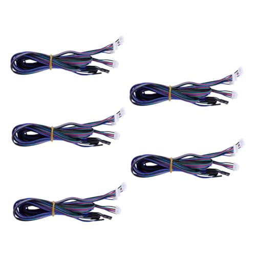 Ciieeo 5 Stück Motoranschlusskabel Treiber Motoranschluss Schrittmotor Kleinmotor 3D Drucker Stecker Anschlussleitung Terminal Motordraht Weiß Ciieeo 5 Stück Motoranschlusskabel Treiber Motoranschluss Schrittmotor Kleinmotor 3D Drucker Stecker Anschlussleitung Terminal Motordraht Weiß von Ciieeo