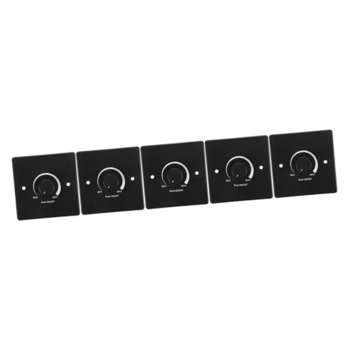Ciieeo 5 Stück Wohnmobil Lichtschalter Dimmer schwach schreibtischlampe 12V Dimmschalter Stk Schwarz Ciieeo 5 Stück Wohnmobil Lichtschalter Dimmer schwach schreibtischlampe 12V Dimmschalter Stk Schwarz von Ciieeo