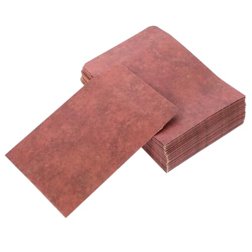 Ciieeo 50 Stck. Kraft-Umschlag schmucklos Samen Umschläge umhüllt Papier von Ciieeo