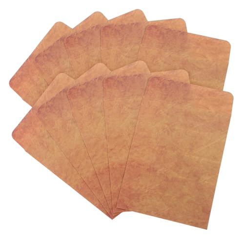 Ciieeo 50 Stck. Kraft-umschlag Umschläge Organisation Kartenherstellung Samen Vintage-umschlag Kleiner Umschlag Papier von Ciieeo