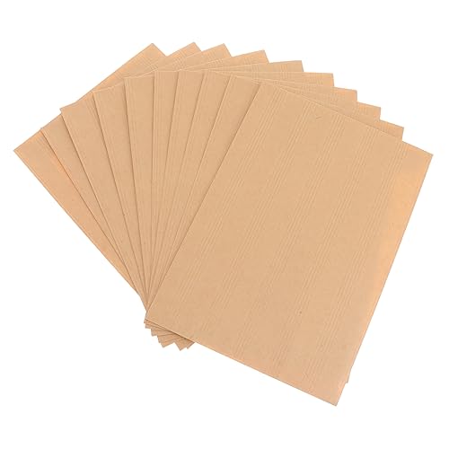 Ciieeo 50 Stück Klassische Briefumschläge Für Braune Kraftpapiertüte Kraftpapier-Umschlag Aufbewahrung Postsack C5 Braune Umschläge Für Pakete von Ciieeo