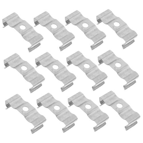 Ciieeo 50 Stück Lampenmetallklammern Im Freien Mehrere Festsetzung Buchse Led-lichtlampenklemmen Led-leuchten-clip Glühbirnen-lichtkorb Lampenclip Manganstahl Silver Ciieeo 50 Stück Lampenmetallklammern Im Freien Mehrere Festsetzung Buchse Led-lichtlampenklemmen Led-leuchten-clip Glühbirnen-lichtkorb Lampenclip Manganstahl Silver von Ciieeo