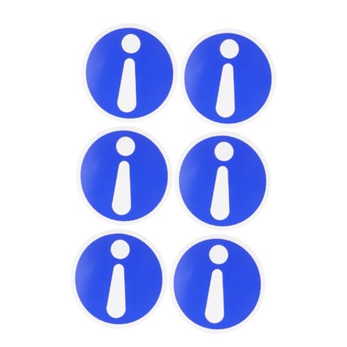 Ciieeo 6 Stück Warnzeichenaufkleber Vinyl-Aufkleber industrielle Warnzeichen Etiketten Warnaufkleber Aufkleber mit Gefahrenhinweisen Ausrufezeichen Sicherheitswarnschild PVC selbstklebend Ciieeo 6 Stück Warnzeichenaufkleber Vinyl-Aufkleber industrielle Warnzeichen Etiketten Warnaufkleber Aufkleber mit Gefahrenhinweisen Ausrufezeichen Sicherheitswarnschild PVC selbstklebend von Ciieeo