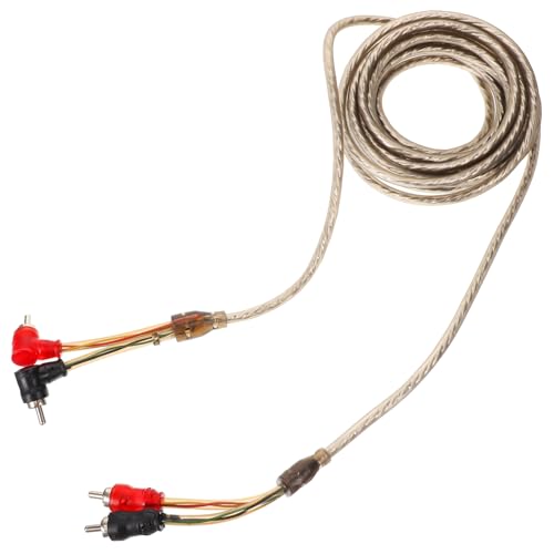 Ciieeo Audiokabel Subwoofer Lautsprecherkabel Geflochten – Sound Plated Stereo Auto Leistungsverstärkerkabel Kupfer Ciieeo Audiokabel Subwoofer Lautsprecherkabel Geflochten – Sound Plated Stereo Auto Leistungsverstärkerkabel Kupfer von Ciieeo