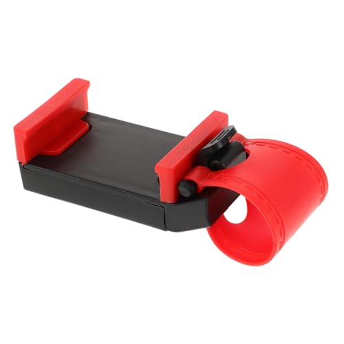 Ciieeo Auto Telefonhalter Einkaufswagen Telefonhalter Telefonhalter Lenkrad Lenkrad Telefonhalter Lenkrad Telefonhalterung Lenkrad Handyhalter Roter Kunststoff von Ciieeo