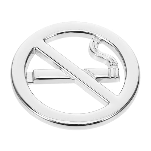 Ciieeo Autoaufkleber Aus Metall Anti-raucher-aufkleber Wann Tun Patch Nicht- Für Warnen Symbol Nur Bitte Halten Im Freien Warnung Gefahr Vinyl Diese Ohne Aufhören Silber Ciieeo Autoaufkleber Aus Metall Anti-raucher-aufkleber Wann Tun Patch Nicht- Für Warnen Symbol Nur Bitte Halten Im Freien Warnung Gefahr Vinyl Diese Ohne Aufhören Silber von Ciieeo