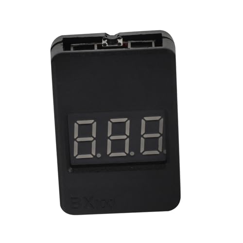 Ciieeo Batteriespannungstester digitaler Batteriekapazitätsprüfer Spannungsprüfer für Batterie Werkzeug zur Überprüfung der Batterie Batterieprüfgerät Plastik Black von Ciieeo