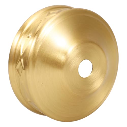 Ciieeo DIY Lampenhalter Kupferbecher für Wand und Deckenleuchten Dekoratives Endstück für Vintage Hängelampen Robust und Langlebig für Verschiedene Beleuchtungsszenarien von Ciieeo