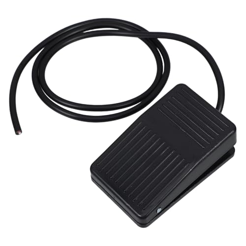 Ciieeo Fußschalter Tastaturpedal Maschine Fußpedalventil Usb-fußpedal Fußtaste Luftfußpedal Zubehör Für Tischkreissägen Router-tischschalter Tattoo Fußpedal Black Plastik von Ciieeo