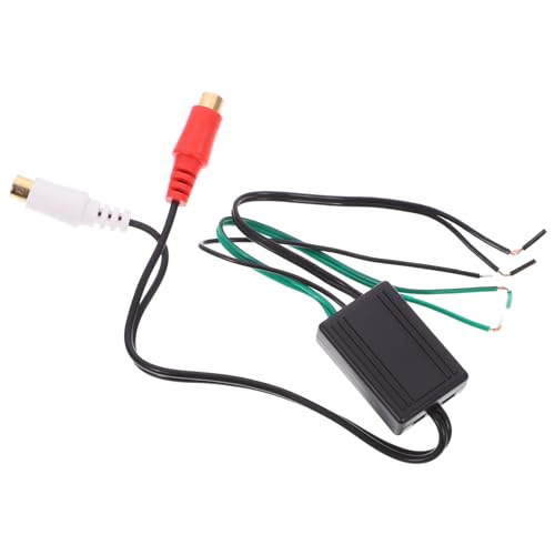 Ciieeo Hornkabeladapter Lautsprecherkabel Draht hoch Subwoofer Auto Leitungsausgangswandler Autoradio Lautsprecherkonverter Zubehör für Subwoofer RCA-Ausgangskonverter Abs Schwarz Ciieeo Hornkabeladapter Lautsprecherkabel Draht hoch Subwoofer Auto Leitungsausgangswandler Autoradio Lautsprecherkonverter Zubehör für Subwoofer RCA-Ausgangskonverter Abs Schwarz von Ciieeo