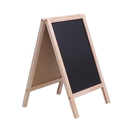 Ciieeo Kreidemarker Rahmenschild Doppelseitige Tafel Freistehendes Messageboard Kreidetafel Stehendes Schild Gehwegschild Tafelholzrahmen Bürgersteig Tafel Haushalt Kind Hölzern Sandwich von Ciieeo